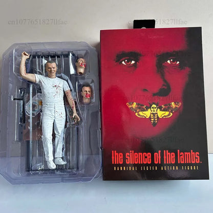 NECA Hannibal Lecter Action Figure – Silence of the Lambs Jailbreak Movable Collectible Toy