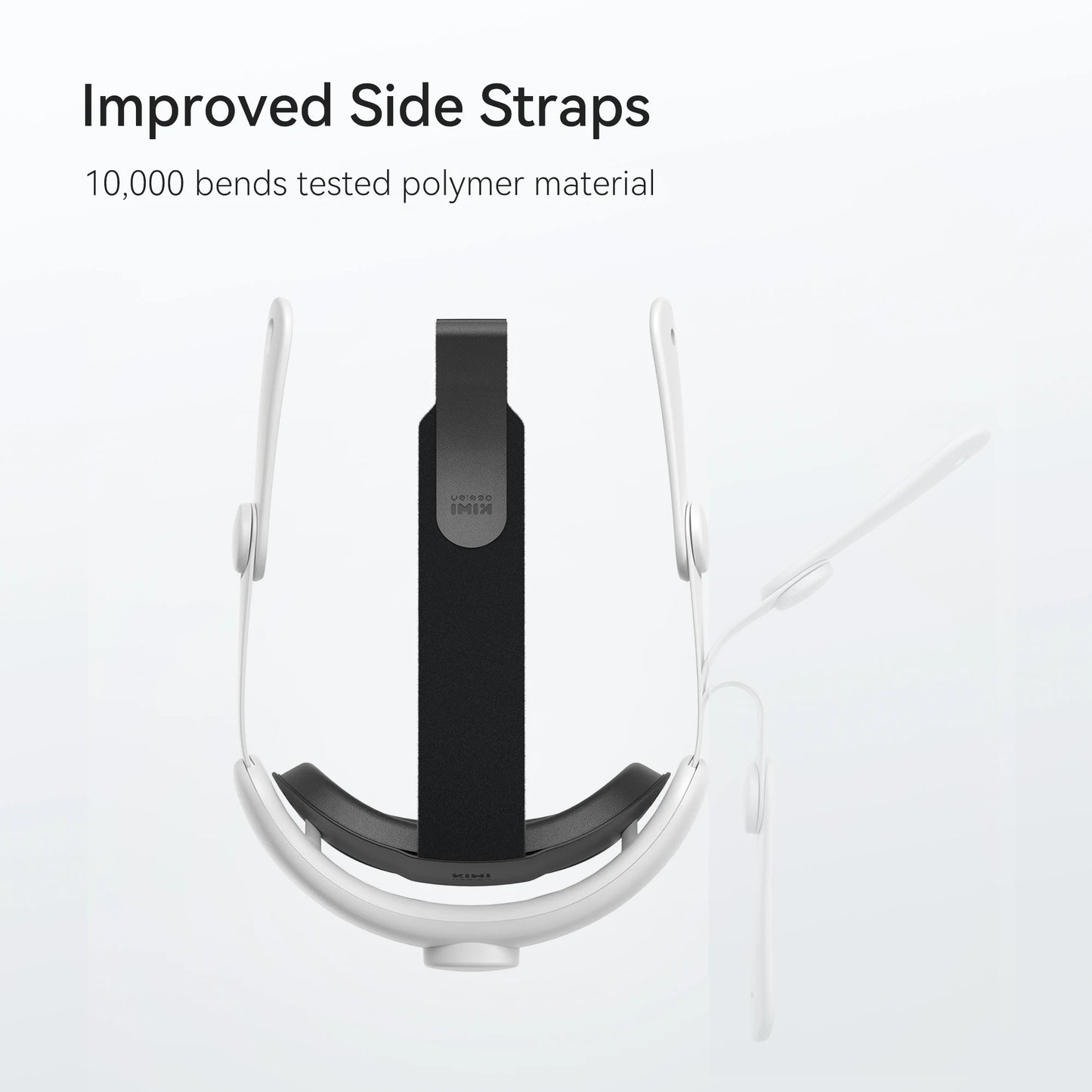 KIWI Design Comfort Adjustable Head Strap: Compatible with Quest 3 Elite Strap Replacement for Enhanced Support - VR Accessories