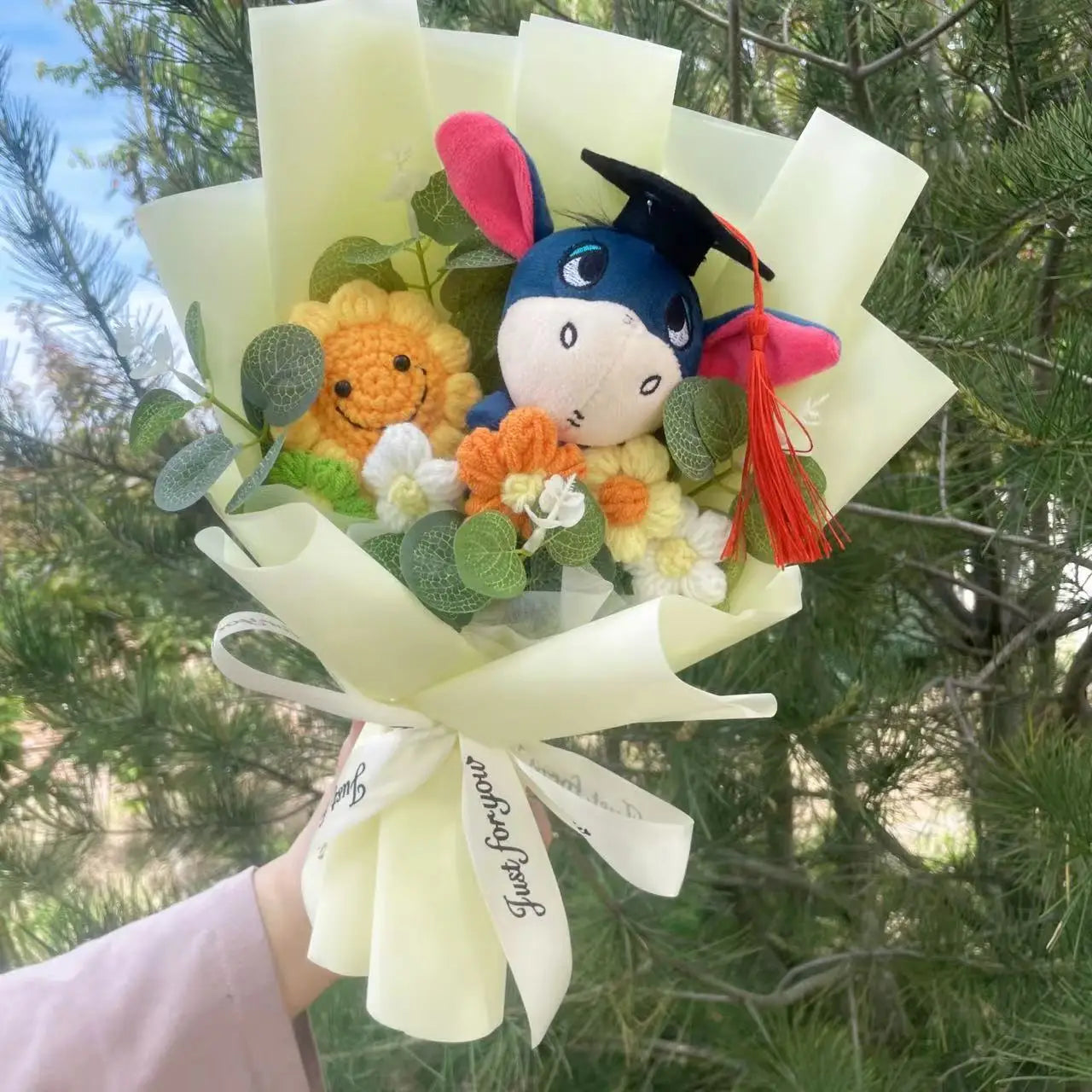 Anime Series Plush Toy Bouquet — Children’s Day, Birthday, Valentine’s & Graduation Gifts