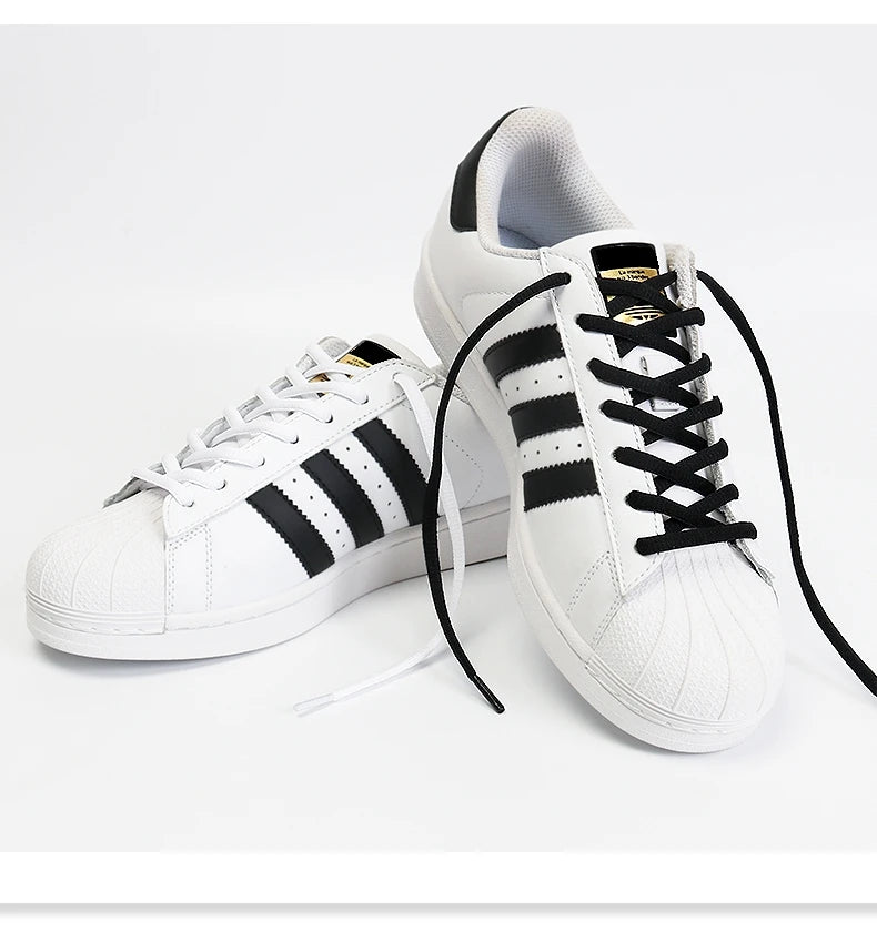 Oval & Semicircle Sneakers Shoe Laces – Classic Woven Round Shoelaces for Adult Unisex Casual & Sports Shoes