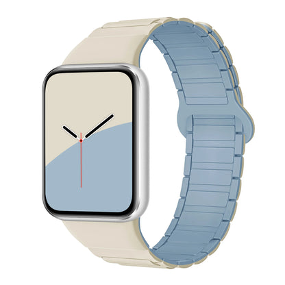 Magnetic Silicone Watch Band - Replacement Wristband for Xiaomi Mi Band 9 Pro & Redmi Watch 4/5