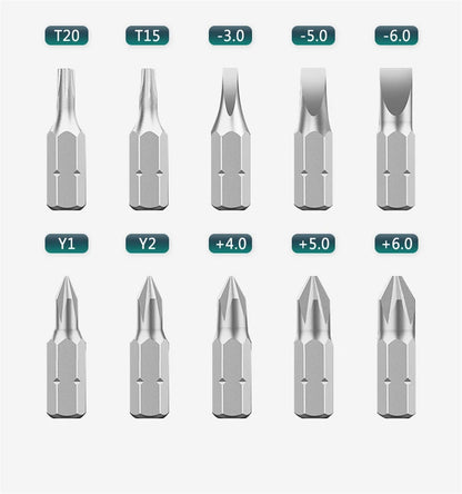 Magnetic Screwdriver Bit Set – Multi-Function Phillips Hand Tool Kit for Home & Car Repair