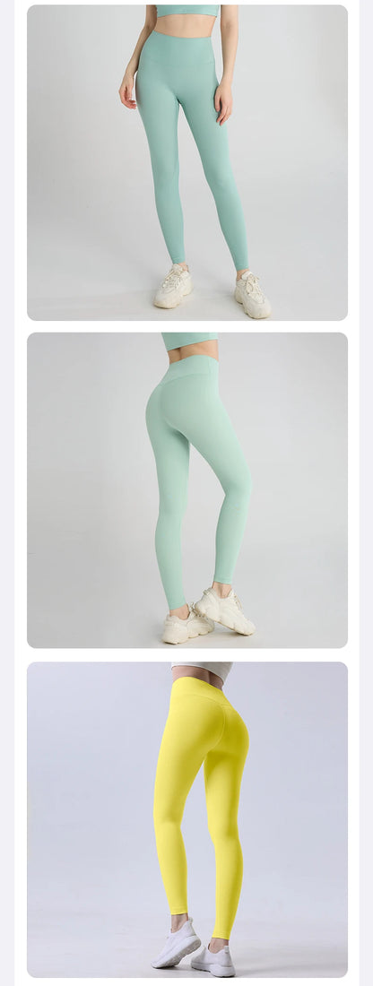 Summer Hot Sale Women’s High Waisted Yoga Leggings – Hip Lifting, Breathable Fitness Pants for Running, Cycling & Workouts
