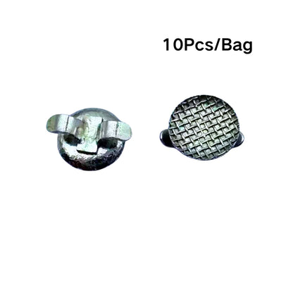 Orthodontic Lingual Button & Crimpable Hook Set – Metal Bondable Dental Traction Eyelets & Accessories for Dentistry Use