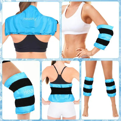 Large Reusable Ice Packs – Cold Compress for Surgery, Knee Pain, Soft Tissue Injuries & Instant Relief