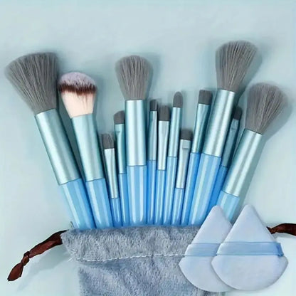 Professional Makeup Brush Set - Soft Fluffy Foundation Powder Eyeshadow Kabuki Blending Beauty Tools