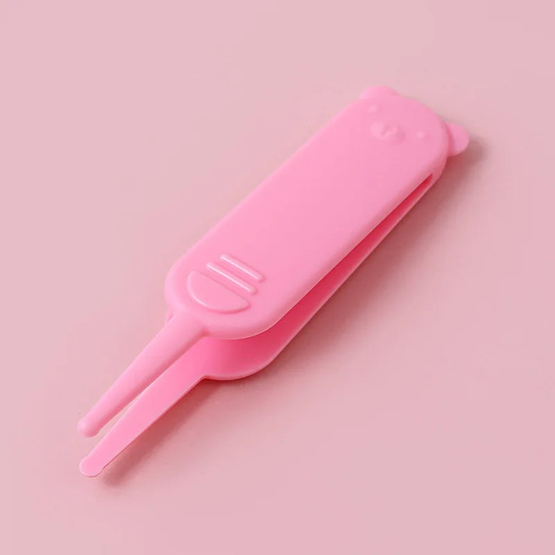 Baby Nose and Ear Cleaner Tweezers - Gentle Booger Remover and Newborn Hygiene Care Tool