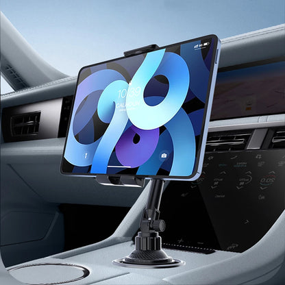 Universal Car Cup Holder Tablet Stand - Phone & iPad Mount for Smartphones and Devices Up to 11 Inch