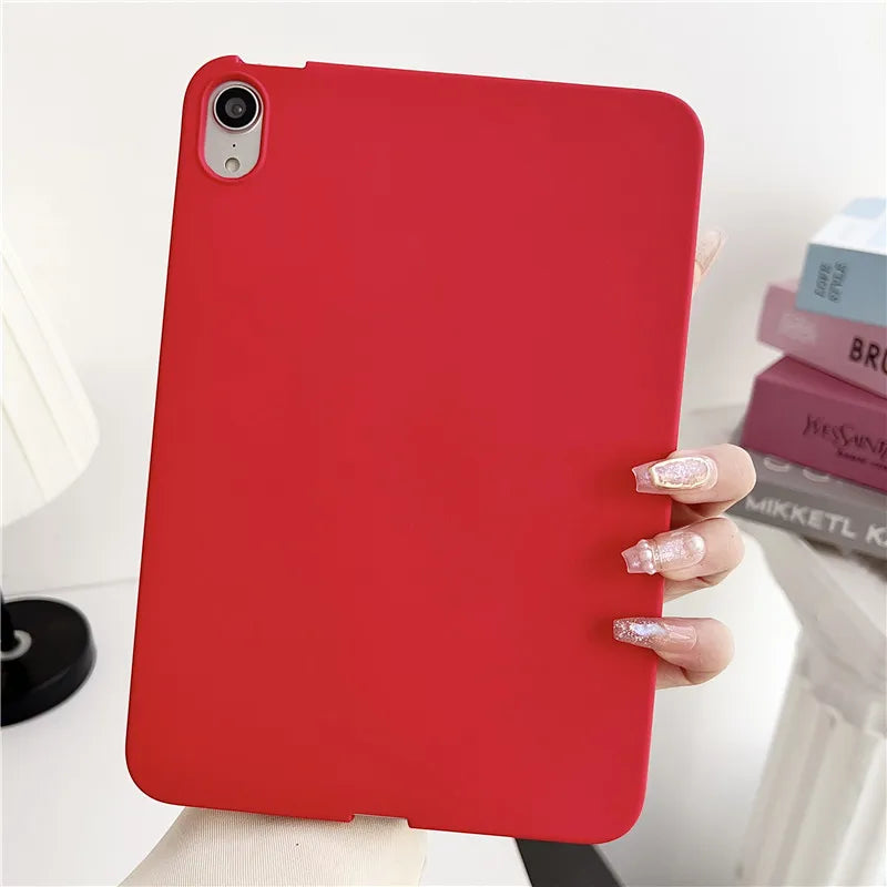 Soft Skin-Friendly iPad Case - Protective Cover for iPad Pro, Air, Mini and 10th/9th/8th/7th Gen