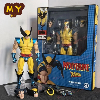 New Hellverine CT Toys Wolverine Figure – Brown Comic X-Men Mafex 138 SHF Anime Action Figurine, Ko Model Statue & Toy Gifts