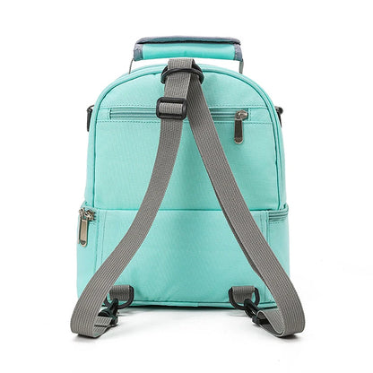 Insulated Double-Layer Mommy Bag — Large Capacity Travel & Picnic Baby Food Handbag