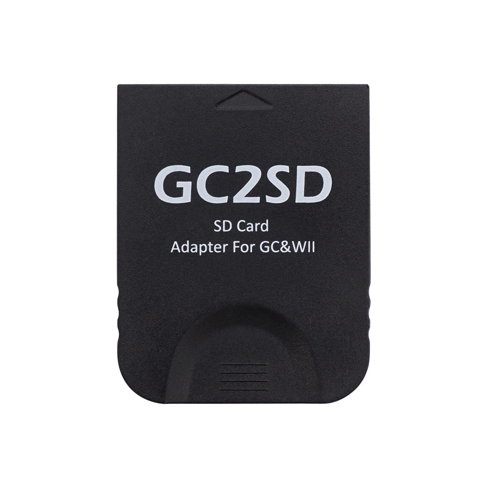 GC2SD Card Adapter – Micro SD to SD Memory Card Adapter for Nintendo GameCube & Wii Console, SD2SP2 Swiss Compatible