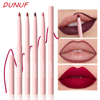 6pcs Waterproof Lip Liner Pen Set – Long-Lasting, Non-Fading, Easy Coloring Lip Gloss Makeup Set