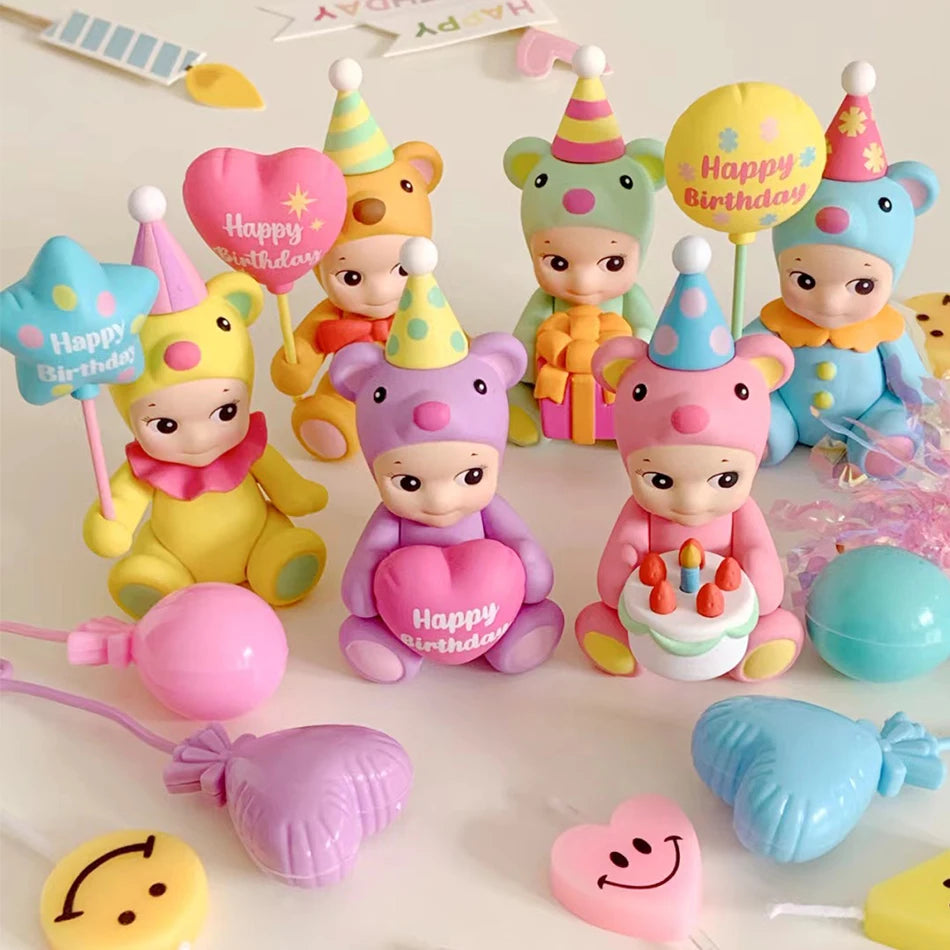 Sonny Angel Birthday Gift Series – Handmade Fashion Doll for Tabletop Decoration & Birthday Toy Gift