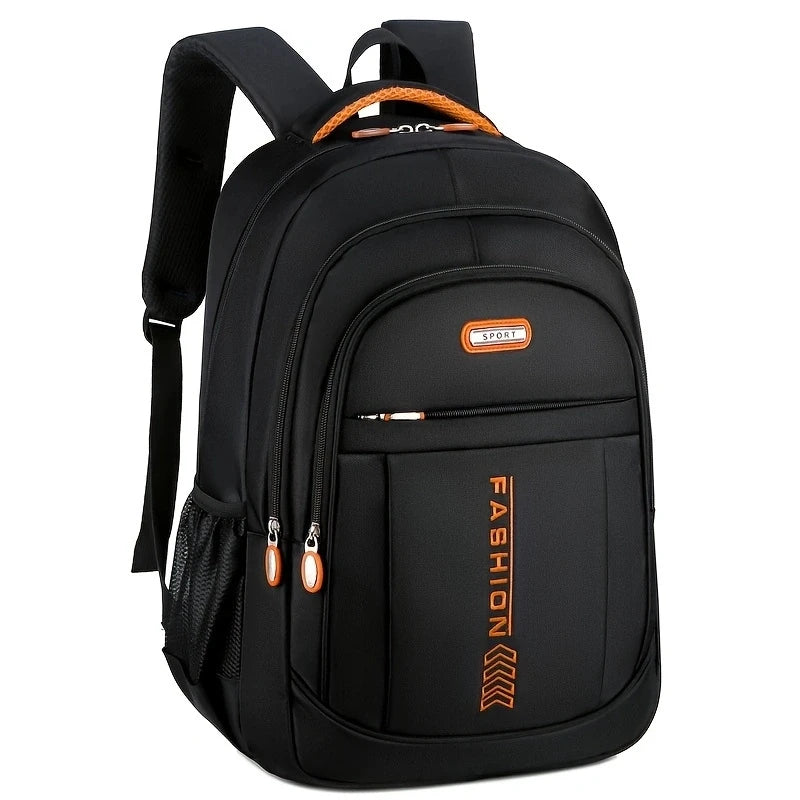Reinforced Waterproof Large Capacity Bag - School Backpack for College Students, Casual Travel, and Computer Use