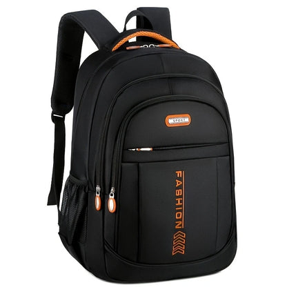 Reinforced Waterproof Large Capacity Bag - School Backpack for College Students, Casual Travel, and Computer Use