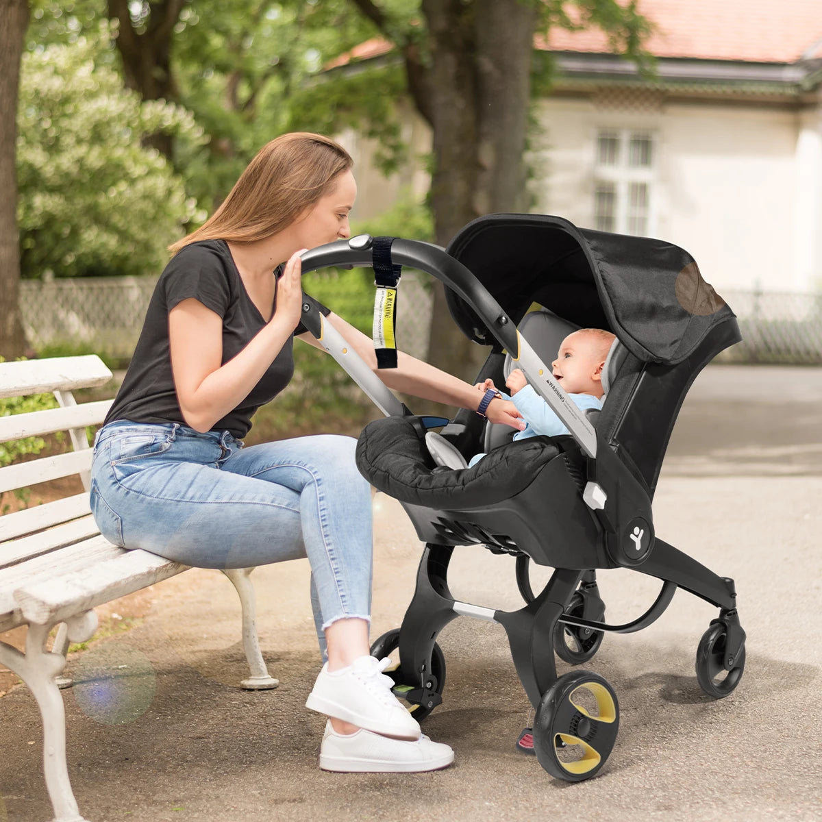 Portable Foldable Baby Stroller — Bidirectional Wagon for Easy Travel