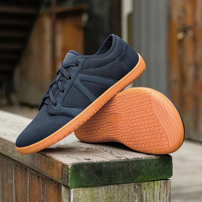 Men's Wide Fit Barefoot Sneakers – Minimalist Zero Drop Cross Trainers with Wide Toe Box for Relaxed, Natural Movement