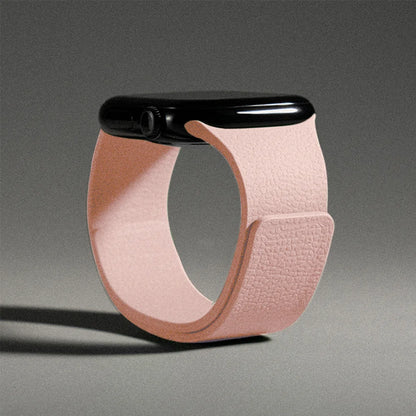Silicone Magnetic Strap for Apple Watch - Adjustable Band for 49mm/46mm/45mm/44mm/42mm/41mm/40mm Series Ultra, SE & More