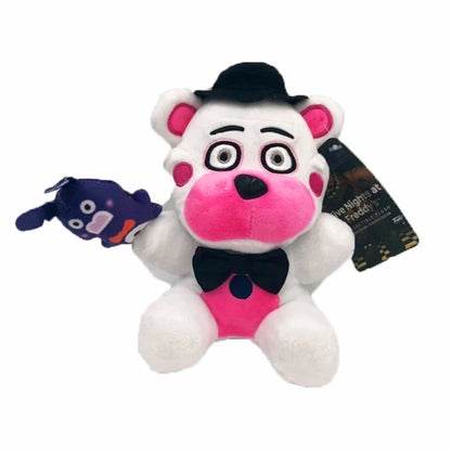 FNAF Freddy’s 18cm Plush Toy – Stuffed Bear & Rabbit Game Plush for Kids Birthday & Christmas Gift