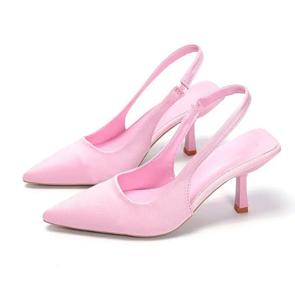 2024 New Autumn Women's Pumps – Pointed Toe High Heels, Shallow Sandals, Fashion Zapatos Mujer Shoes