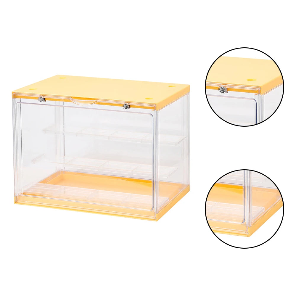Blind Box Display Rack – Acrylic Bubble Mat Storage Cabinet, Dustproof Doll & Figurine Display Box