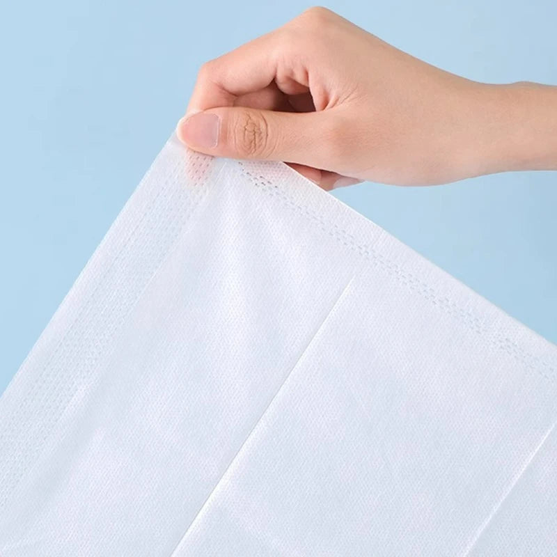20PCS Disposable Pillow Covers - Thick Soft Breathable Hygienic Pillow Protectors for Travel, Hotel & Home Use