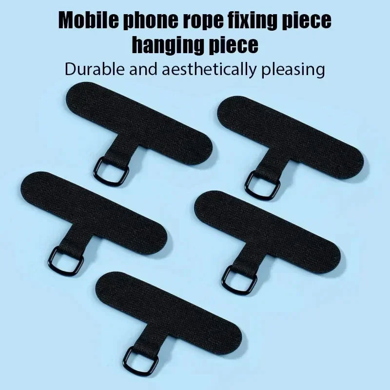 Universal TPU Anti-Lost Phone Lanyard – 10/5/1PCS Detachable Nylon Hanging Cord Strap, Card Gasket & Tether Pad