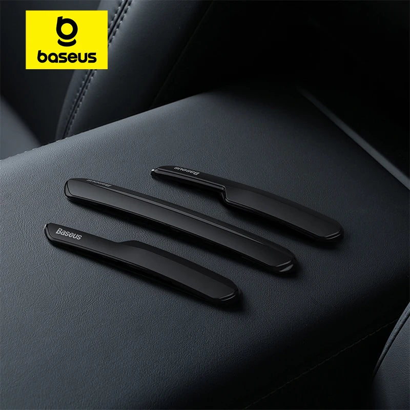 Baseus 6PCS Car Door Protector for Tesla Model 3/Y | Mirror and Bumper Sticker | Anti-Collision Strip | Vehicle Accessory
