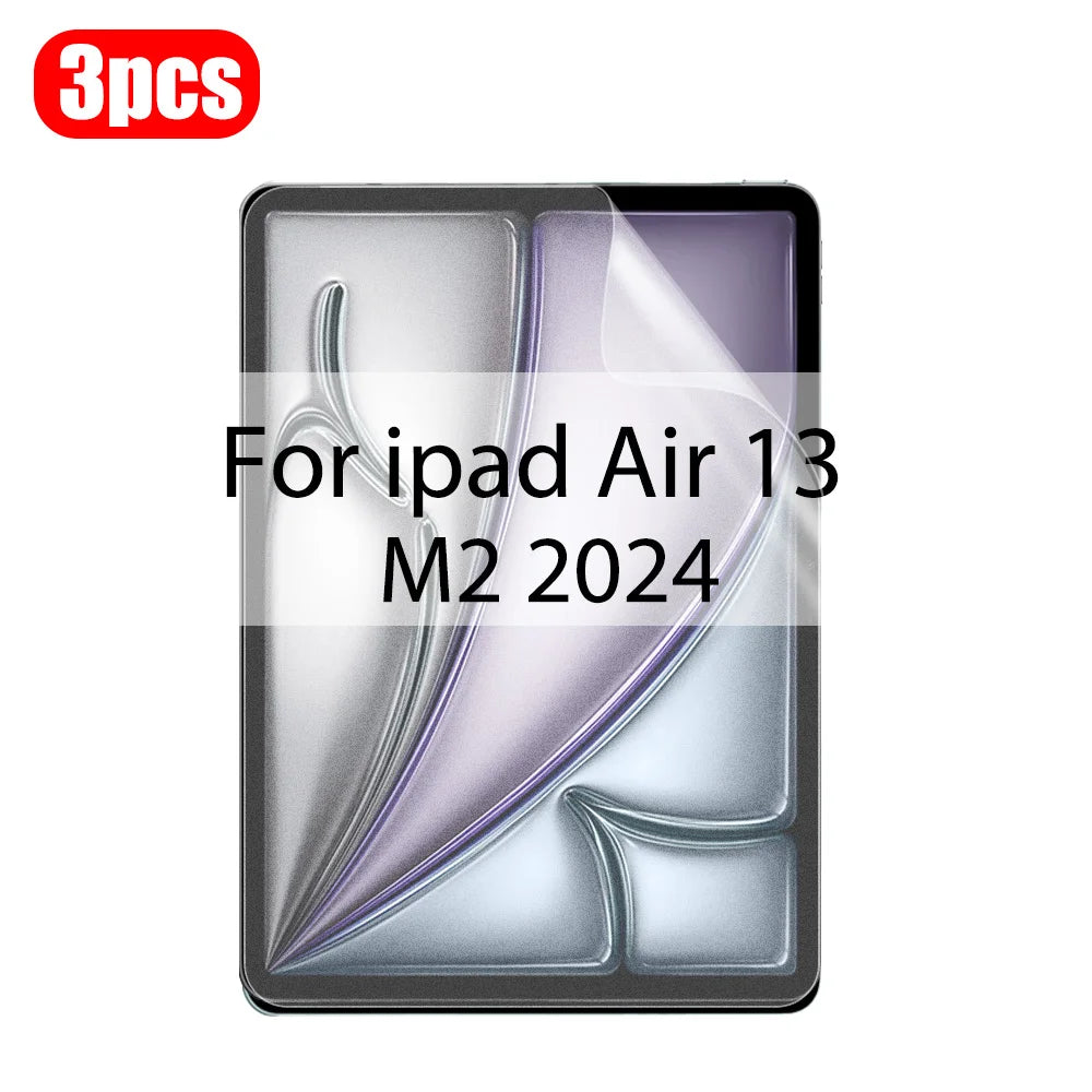 3Pcs Paper-Like Screen Protector for iPad Air & Pro – Compatible with 6th to 10th Gen (11", 12.9", 10.5")