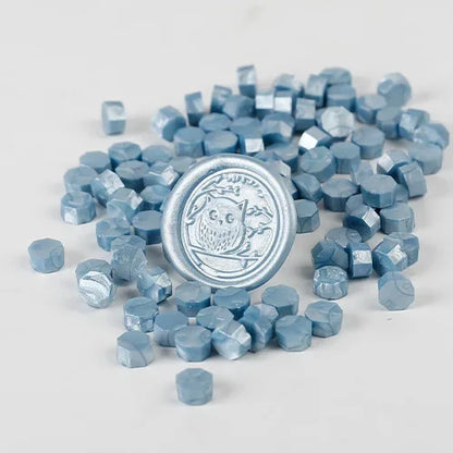 100Pc Retro Sealing Wax Beads – Seal Stamp for Wedding & Birthday Invitations, DIY Scrapbook Decoration & Crafting
