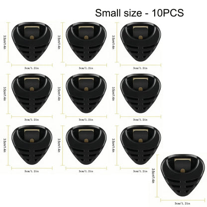 1/5/10pcs Guitar Pick Holder – Self-Adhesive Triangle Plectrum Case, Quick Storage Organizer