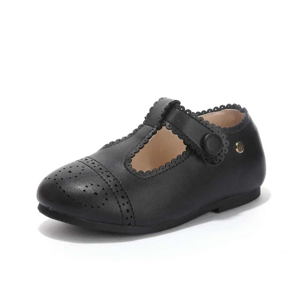 Kids Leather Shoes - Soft Mary Jane & Oxford Flats for Baby Girls and Boys, Princess & Dress Style