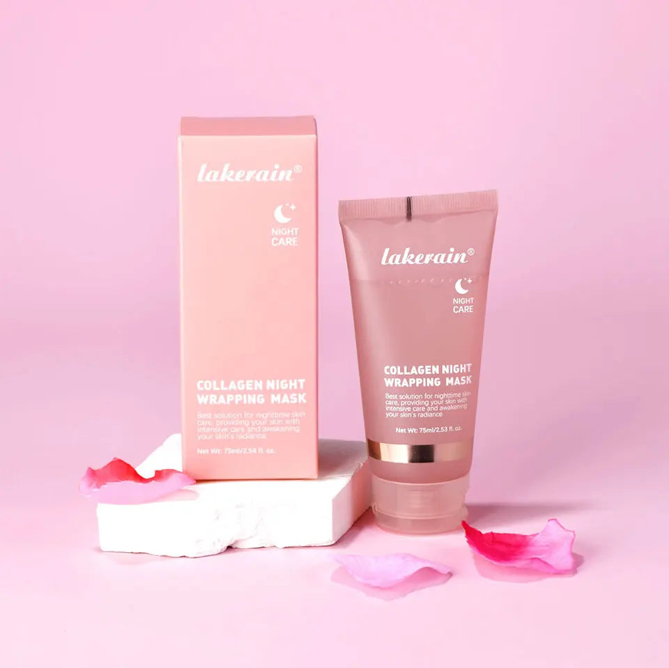 Night Collagen Wrapping Mask – Moisturizing, Brightening & Rejuvenating Korean Face Mask for Glowy Skin & Elasticity