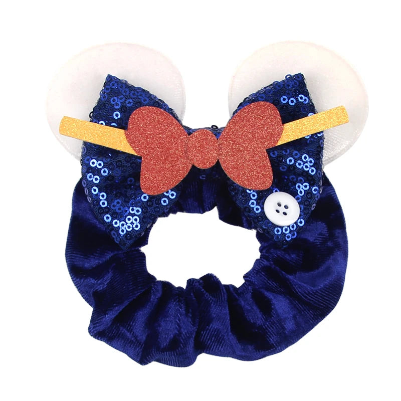 Velvet Mouse Scrunchies - Cute Elastic Ponytail Holders & Hair Accessories for Girls