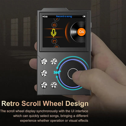 HiFi MP3 Digital Audio Player – Portable Lossless Music Player with DSD Support Up to 256GB
