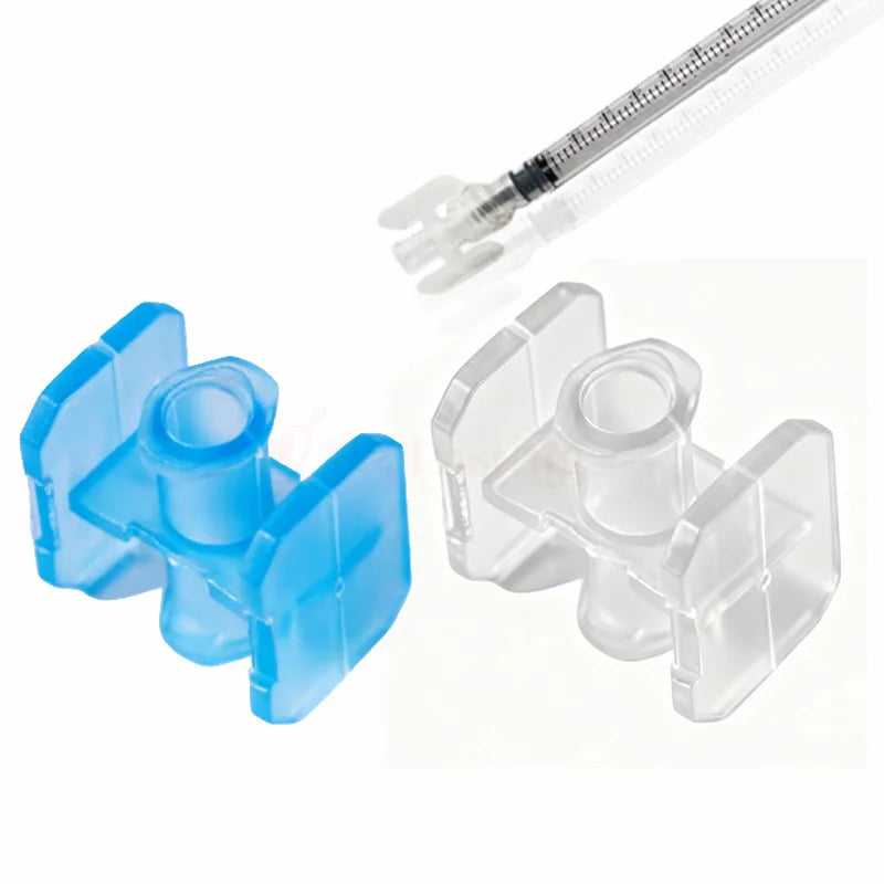 Disposable Luer Lock Syringe Connector – Transparent Sterile Leak-Proof Adapter for Double Luer Lock Syringes