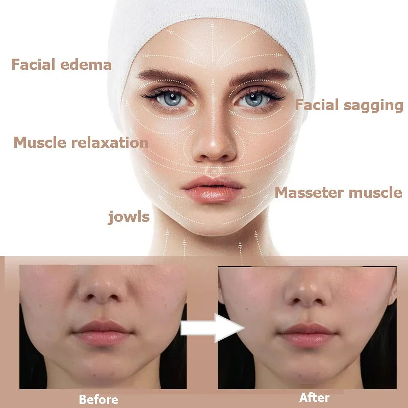 V-Lift Face Tape 10-30 Sheets - Invisible Breathable Makeup Adhesive for Facial Lifting & Chin Contouring
