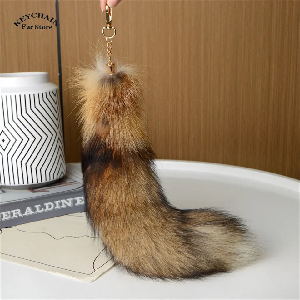 Cute Fluffy Bunny Fur Keychain – Plush Pom Pom Bag Charm and Car Key Ring with Hair Bow