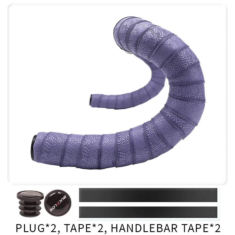 BUCKLOS Road Bike Handlebar Tape – Soft Non-Slip Drop Bar Strap for Gravel, Racing & Speed Bicycles