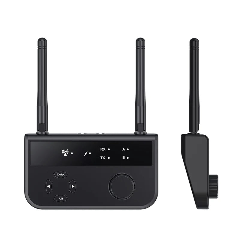 2-in-1 Bluetooth 5.3 Audio Receiver & Transmitter | 3.5mm AUX RCA Wireless Adapter for TV, Car, PC, Headphones