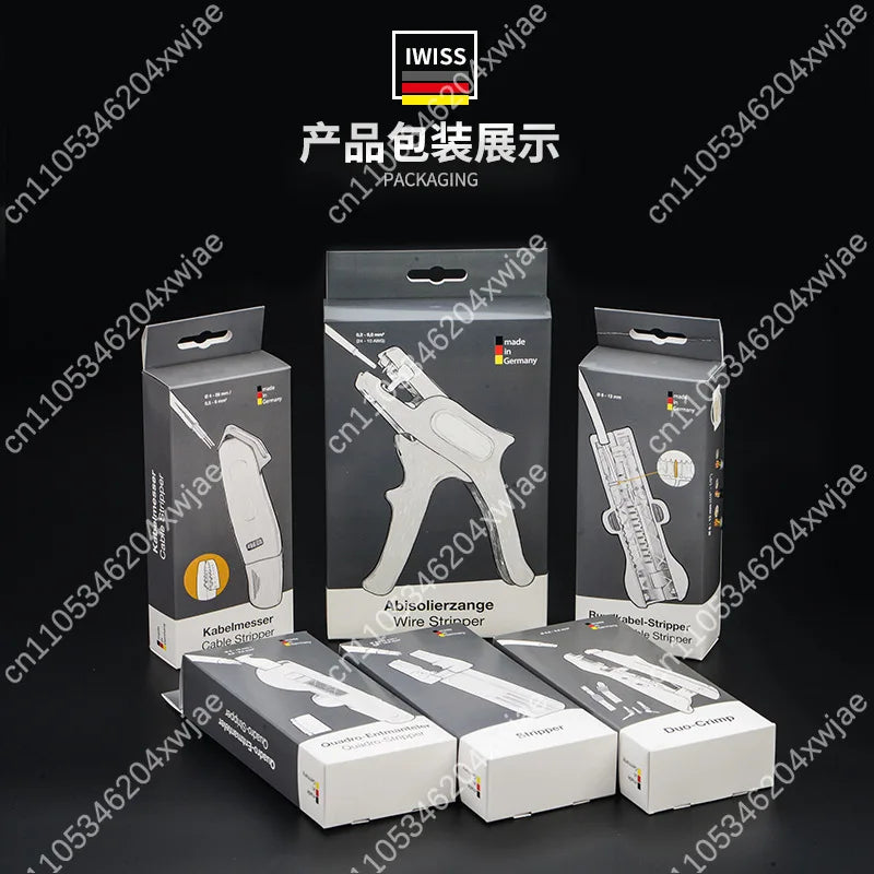 Automatic Wire Stripper Tool - Self-Adjusting Cable Peeler for Electricians