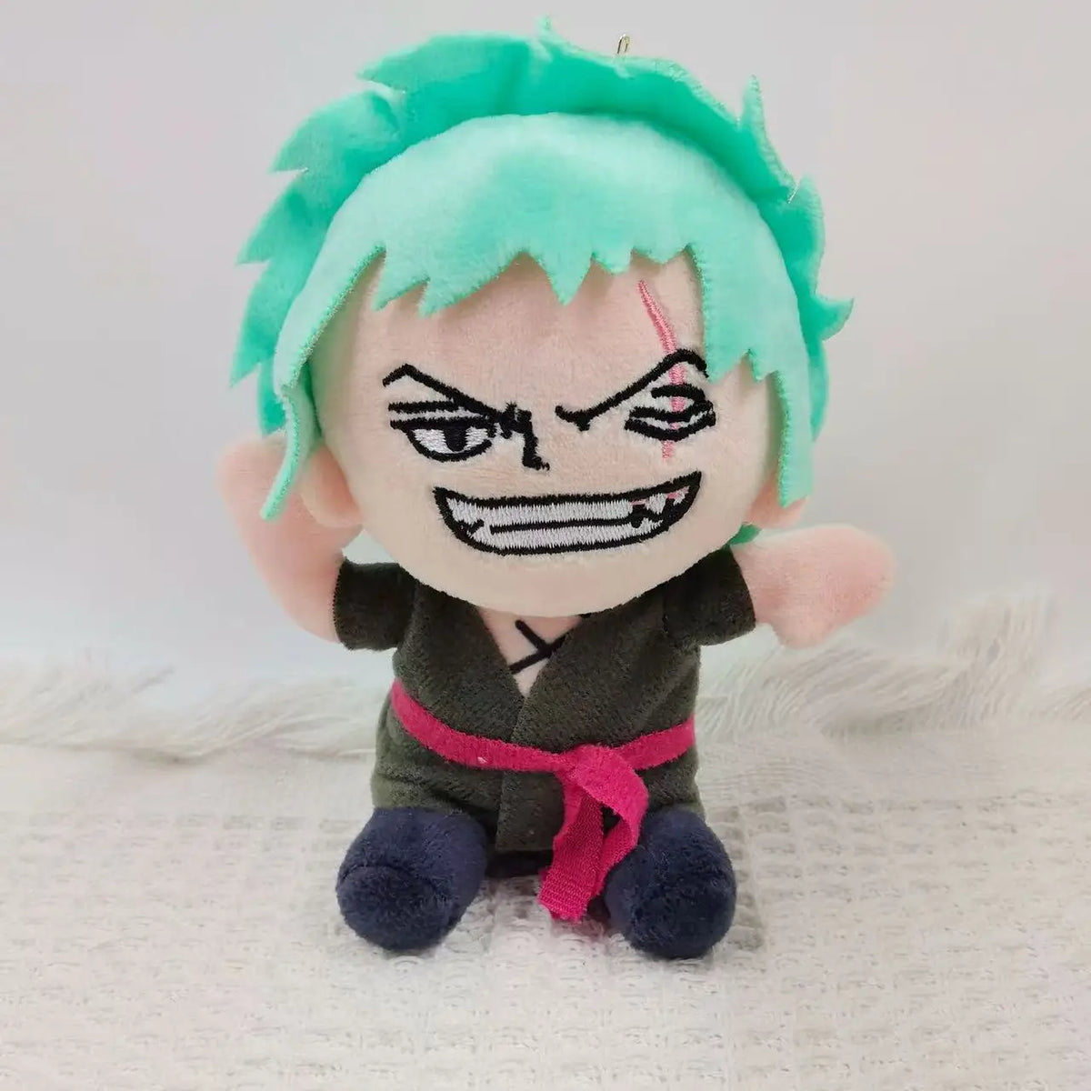One Piece Anime Plush Toys - Luffy, Zoro and Chopper Stuffed Dolls, Cute Pendant Accessories and Holiday Gifts