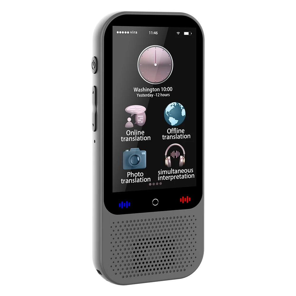 S80 Pro Portable Language Translator – 138 Languages, Voice Translation & 16 Offline Modes with ChatGPT Function