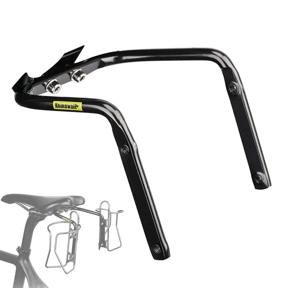 Rhinowalk Bike Saddle Stabilizer Bracket – Rear Seat Mount Luggage Rack Holder for MTB & Road Bike Saddlebags