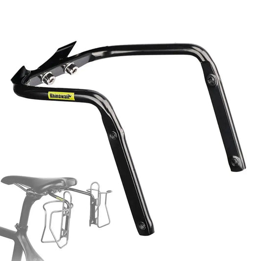 Rhinowalk Bike Saddle Stabilizer Bracket – Rear Seat Mount Luggage Rack Holder for MTB & Road Bike Saddlebags