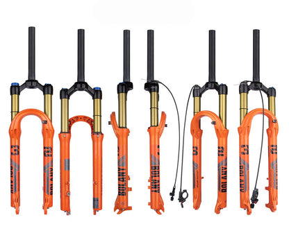 BOLANY Mountain Bike Fork – 29 Inch MTB Air Suspension, Shock Absorbing Fork for Downhill & MTB Bikes