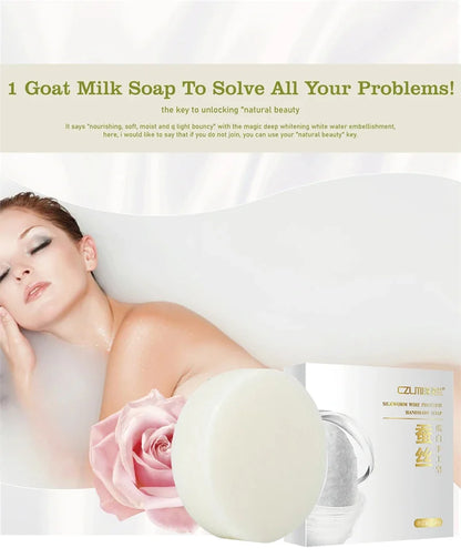 Body Whitening Soap – Underarm & Knee Bleaching, Dark Spot Removal, Chicken Skin Treatment, Dead Skin Exfoliating & Moisturizing