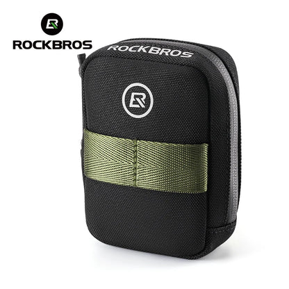 ROCKBROS Mini Bicycle Saddle Bag – Lightweight 0.35L Portable Multi-Function Cycling Handbag & Bike Accessory