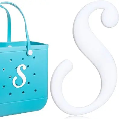 Alphabet Letter Charms for Bogg Bag – Decorative Accessories Inserts for Beach Bag